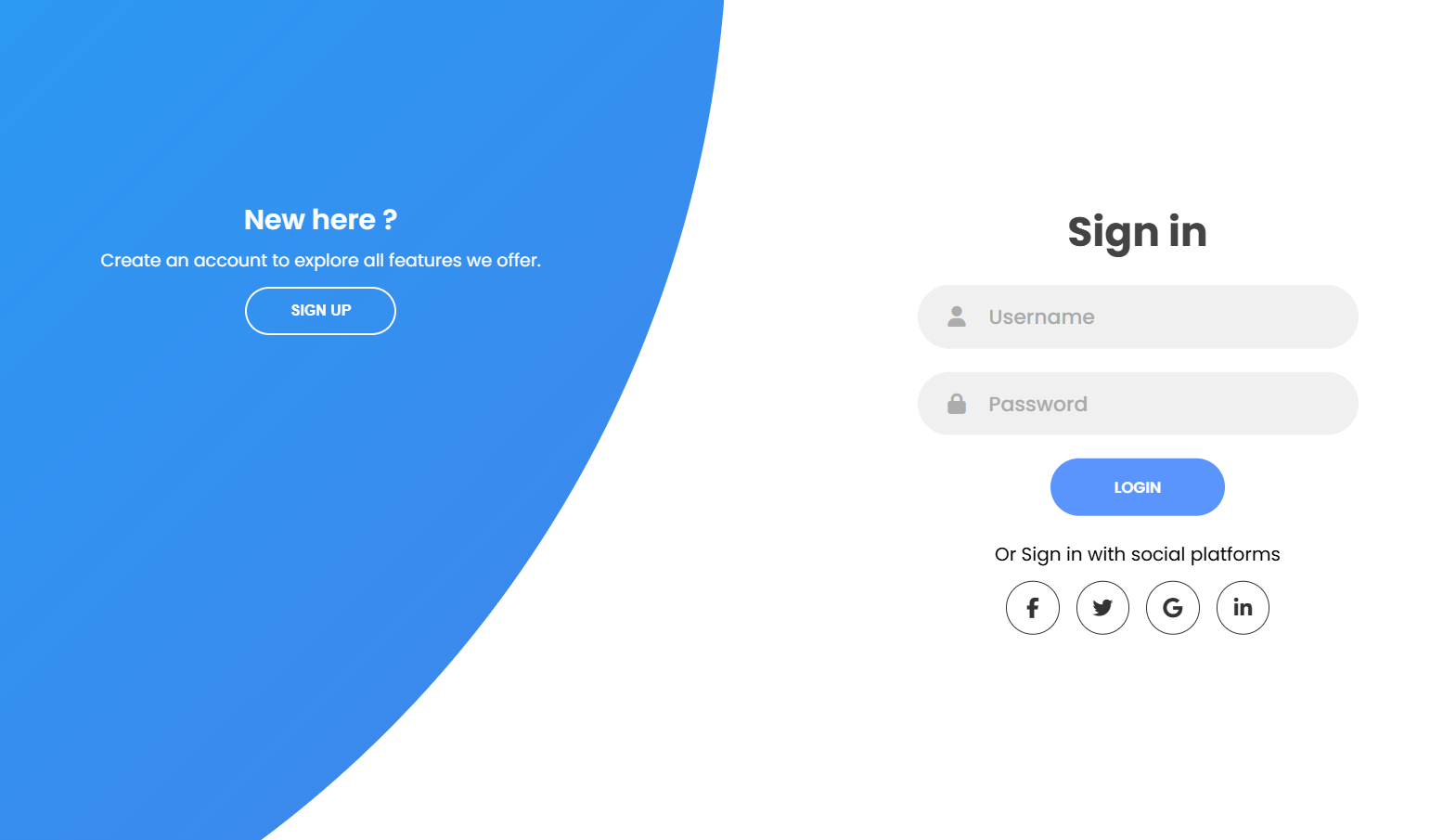 Login Page